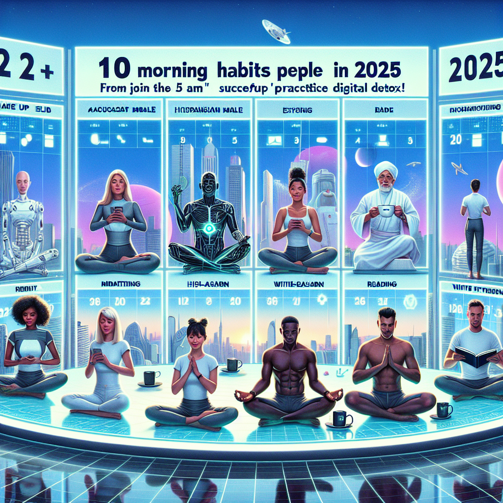 10 Kebiasaan Pagi Orang Sukses 2025: Dari '5 AM Club' hingga Digital Detox!