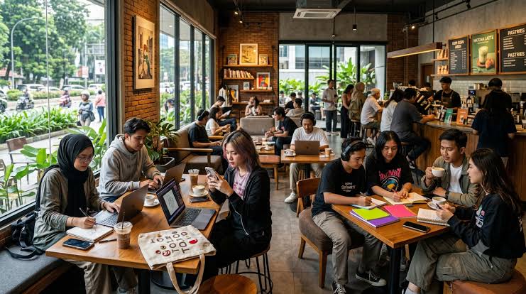 Senyap itu Gengsi Baru: Saat Kafe di Jakarta Jadi Ruang Meditasi Komunal buat Gen Z yang Burnout
